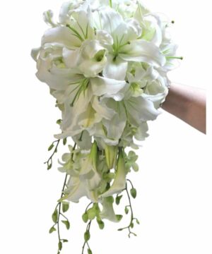 Bouquet da sposa orchidee