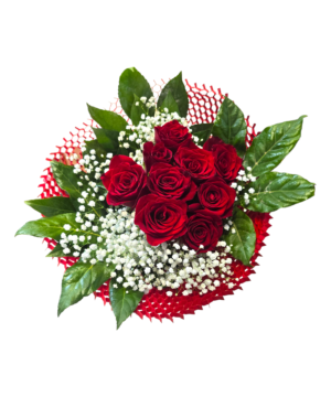 bouquet di rose rosse