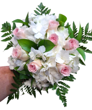 Bouquet da sposa ortensie