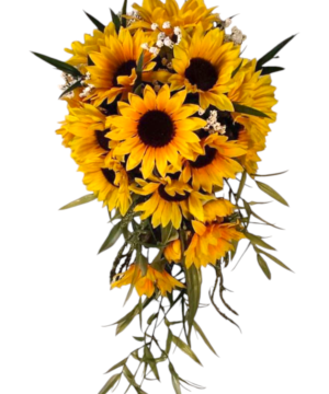 Bouquet da sposa Girasoli lungo